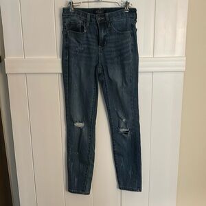 Judy Blue relaxed fit distressed jeans
